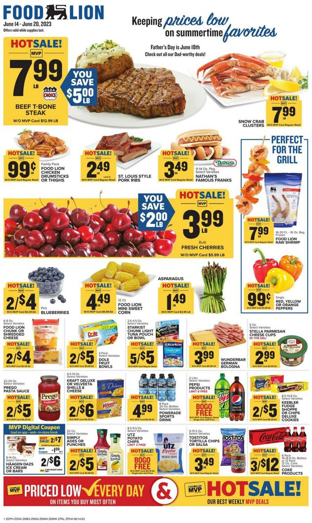 Food Lion Ad from 06/14/2023