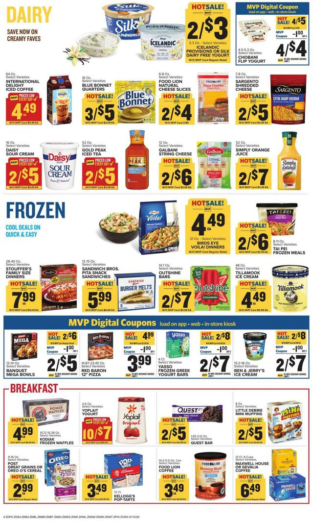 Food Lion Ad from 07/12/2023