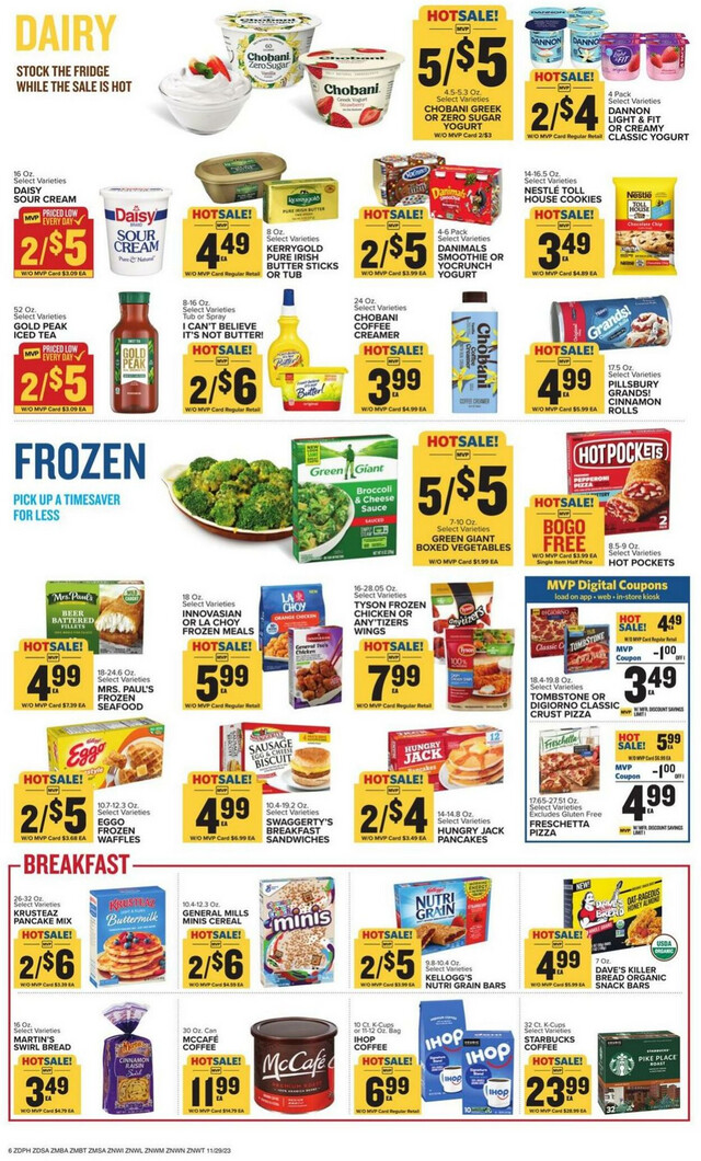Food Lion Ad from 11/29/2023