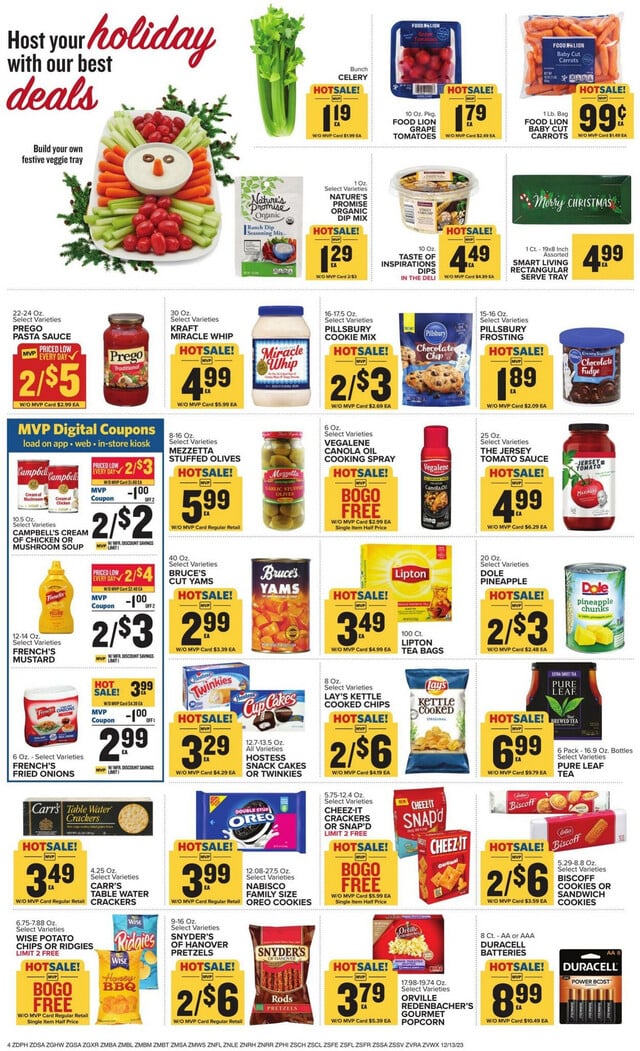 Food Lion Ad from 12/13/2023