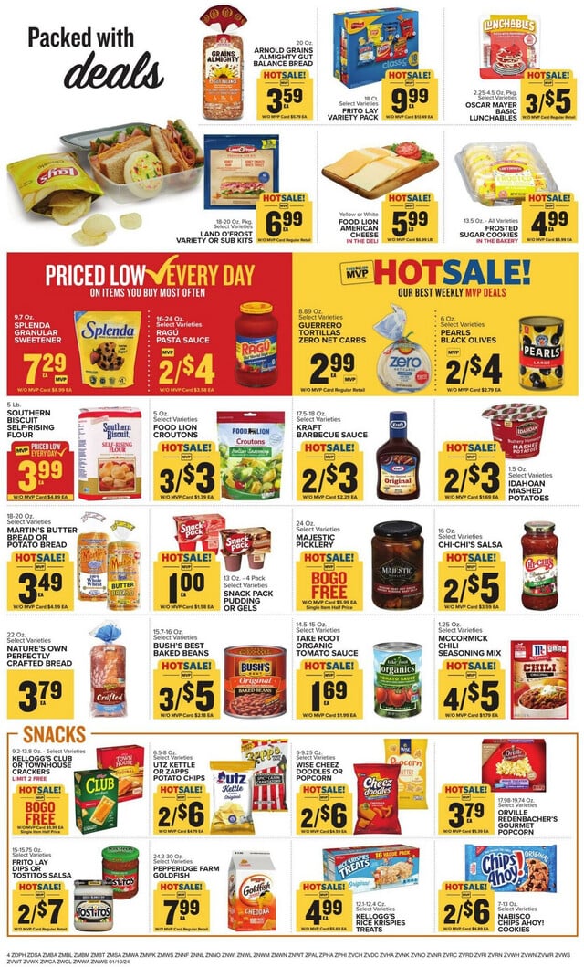 Food Lion Ad from 01/10/2024