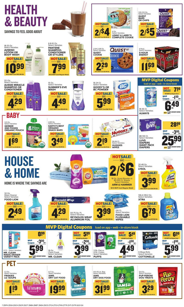 Food Lion Ad from 02/21/2024