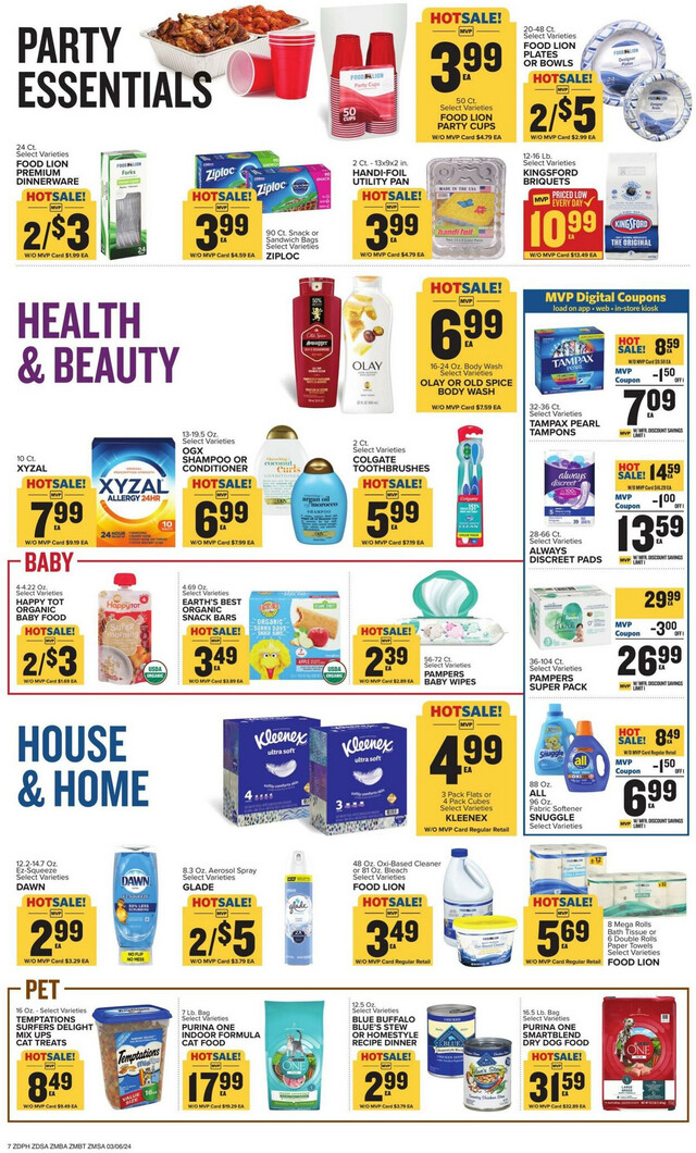 Food Lion Ad from 03/06/2024