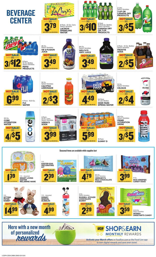 Food Lion Ad from 03/13/2024