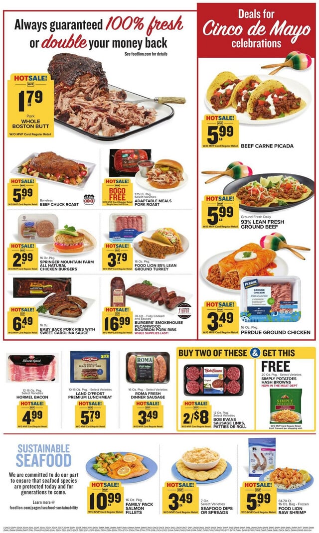 Food Lion Ad from 05/01/2024