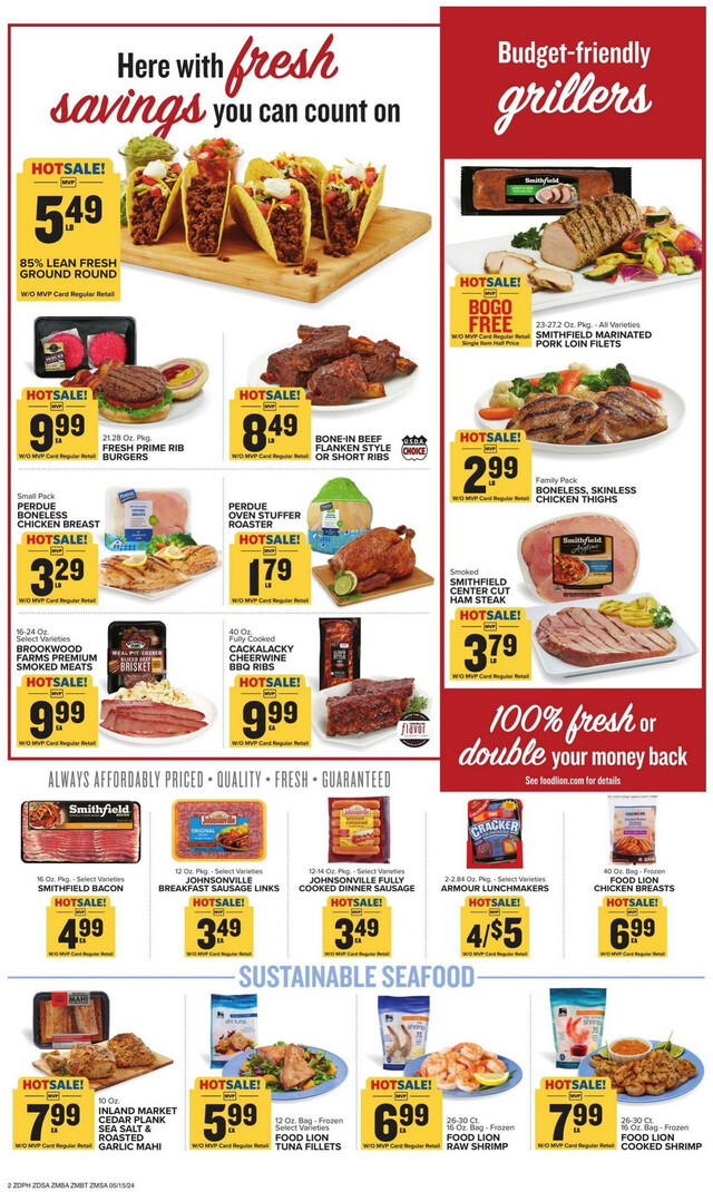 Food Lion Ad from 05/15/2024
