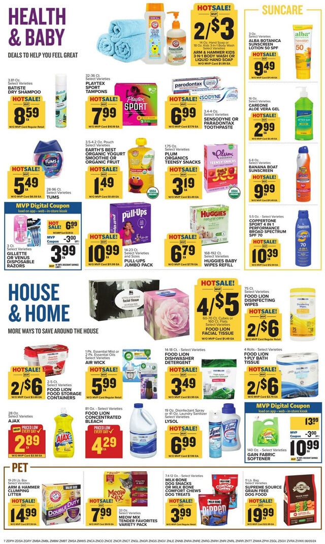 Food Lion Ad from 06/05/2024