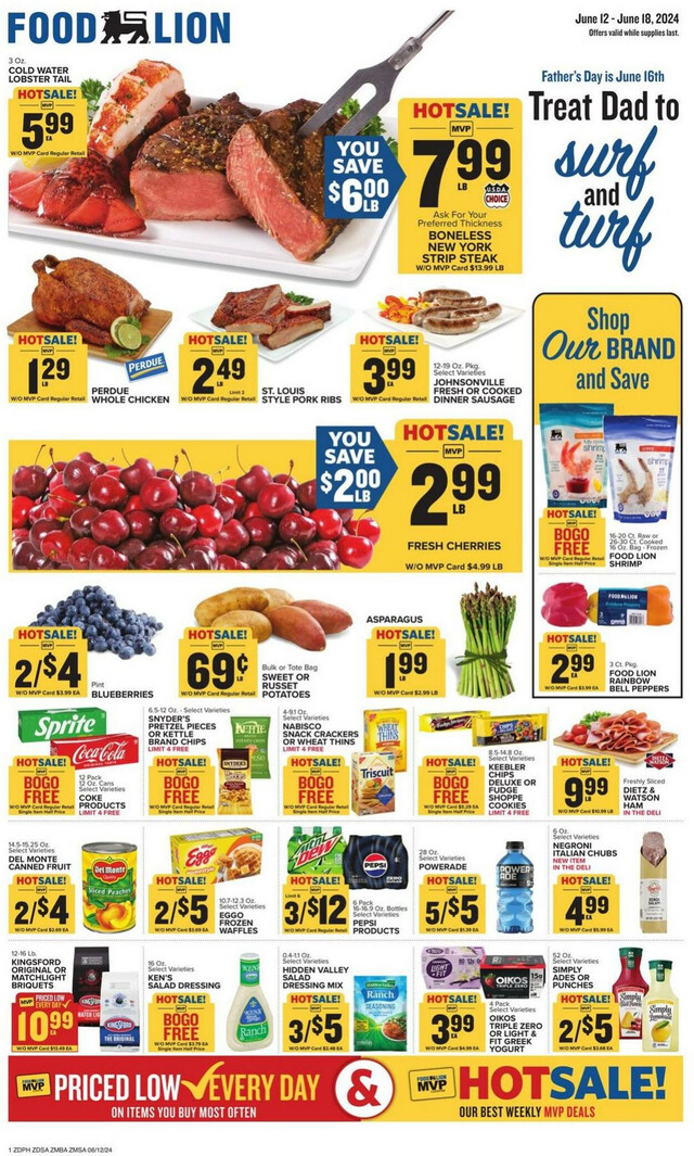 Food Lion Ad from 06/12/2024