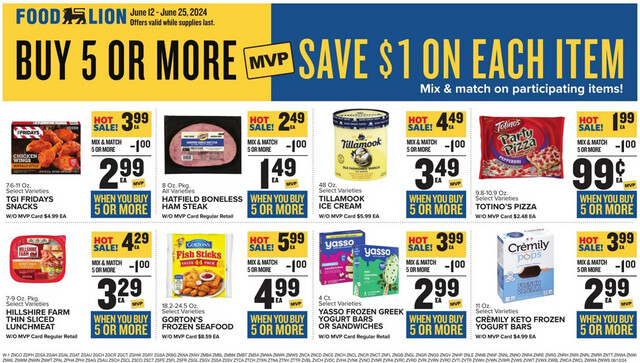 Food Lion Ad from 06/12/2024
