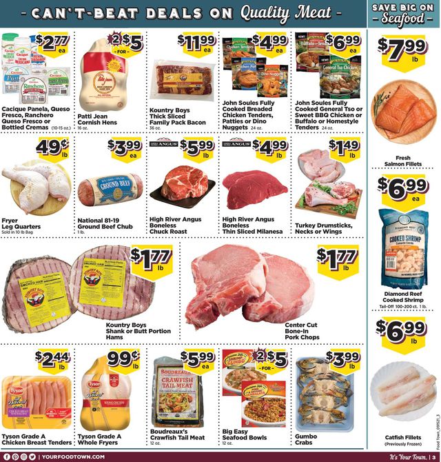 Food Town Ad from 09/15/2021
