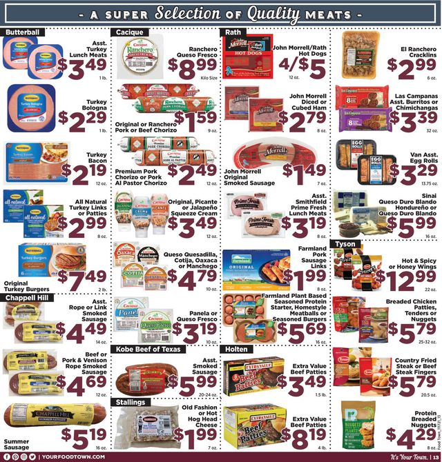 Food Town Ad from 11/17/2021