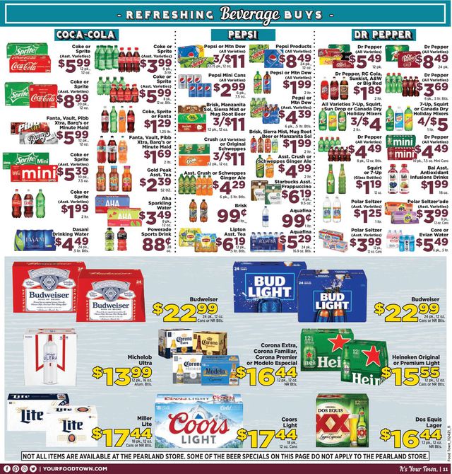 Food Town Ad from 11/24/2021