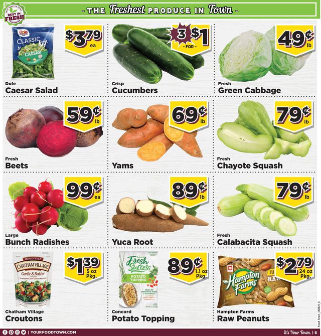 Food Town Ad from 12/08/2021