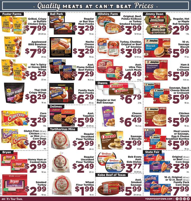 Food Town Ad from 12/29/2021