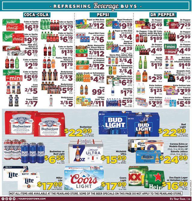 Food Town Ad from 01/12/2022