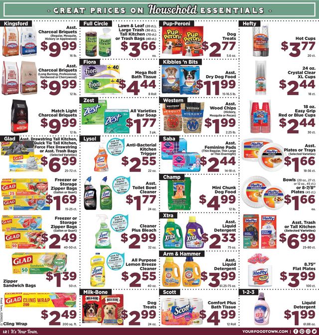 Food Town Ad from 02/09/2022