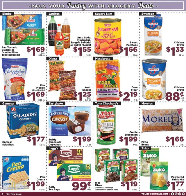 Food Town Ad from 03/09/2022