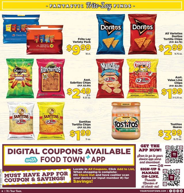 Food Town Ad from 04/06/2022