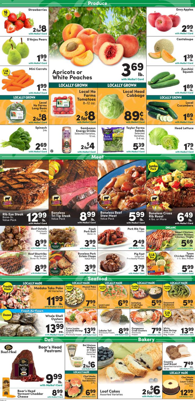 Foodland Ad from 05/15/2019