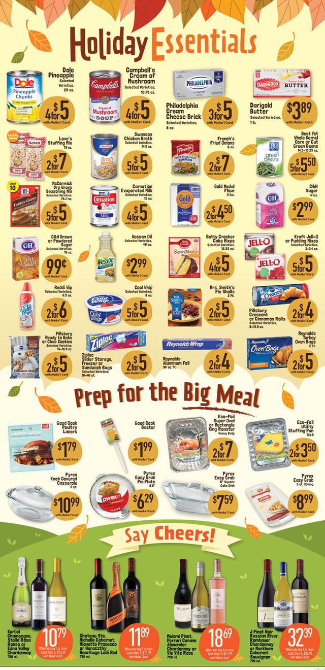 Foodland Ad from 11/06/2019