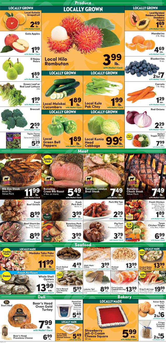 Foodland Ad from 01/08/2020