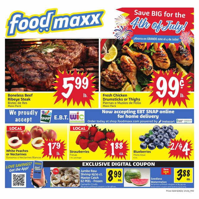 FoodMaxx Ad from 06/28/2023