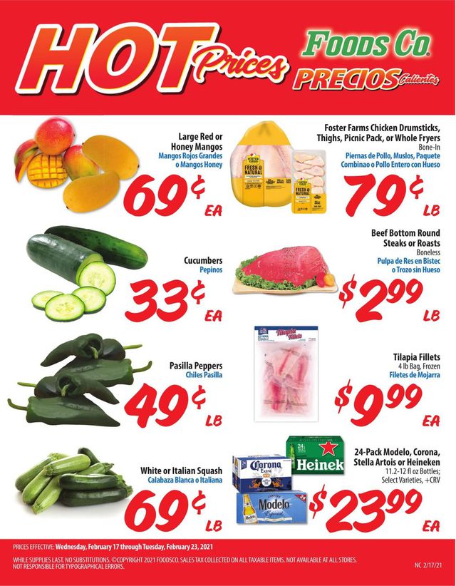 Foods Co. Ad from 02/17/2021