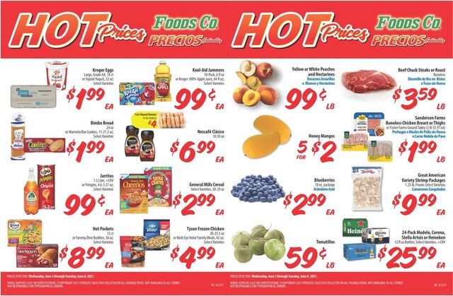 Foods Co. Ad from 06/02/2021