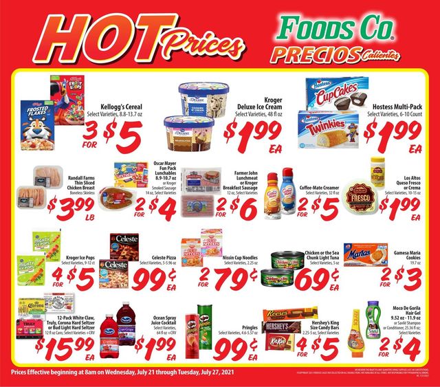 Foods Co. Ad from 07/21/2021