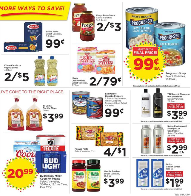 Foods Co. Ad from 09/22/2021