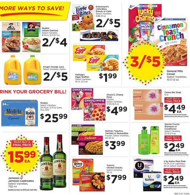 Foods Co. Ad from 10/13/2021