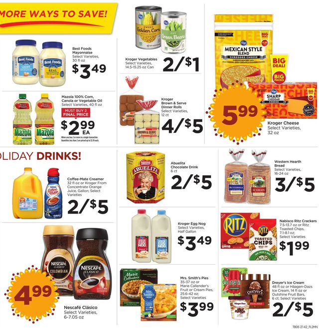 Foods Co. Ad from 11/17/2021