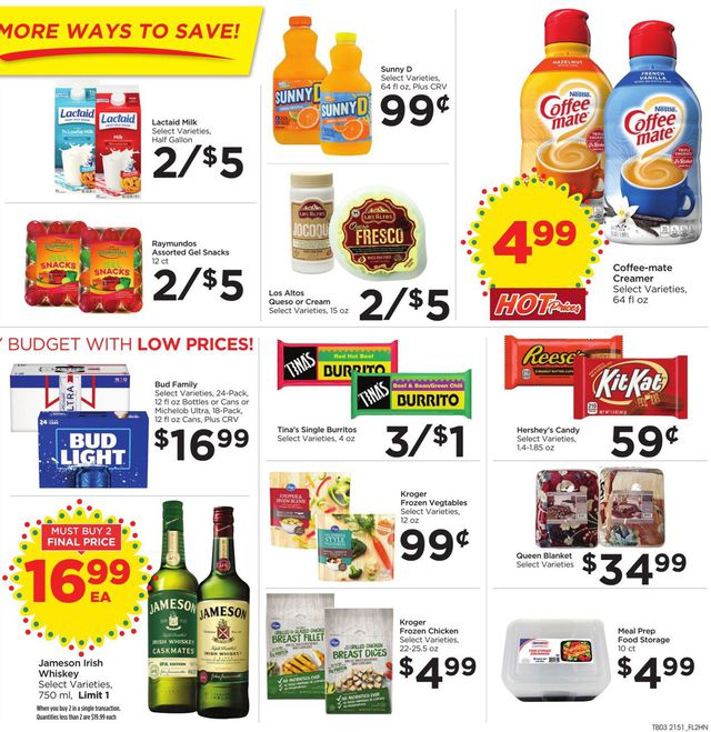 Foods Co. Ad from 01/19/2022