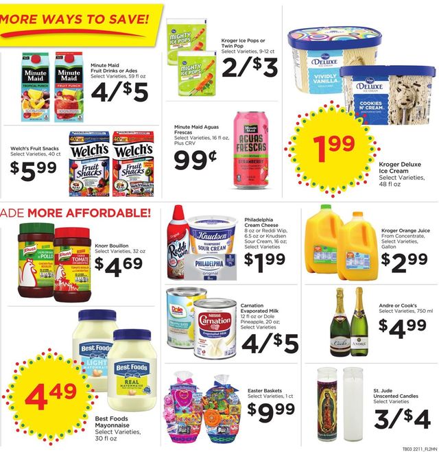 Foods Co. Ad from 04/13/2022