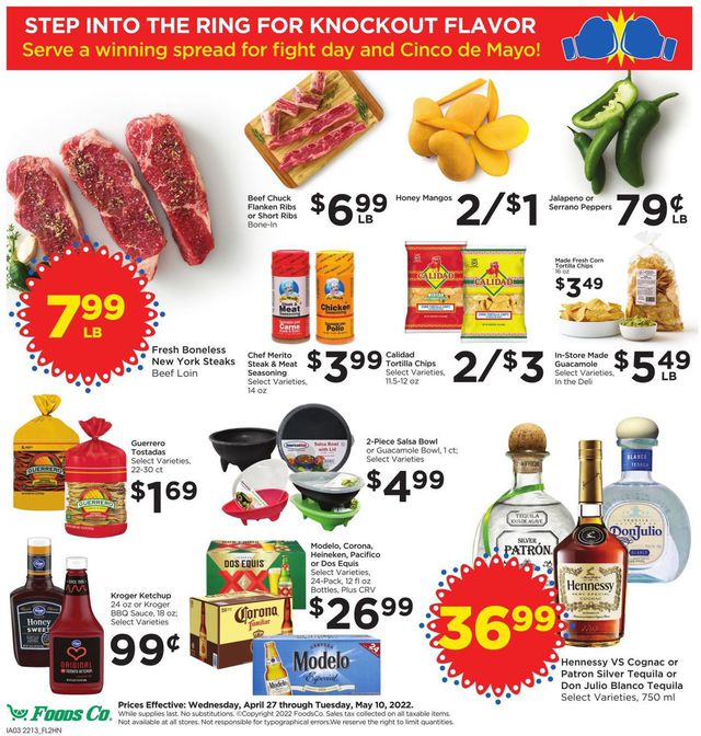 Foods Co. Ad from 05/04/2022