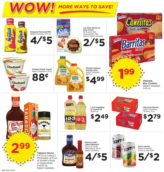 Foods Co. Ad from 07/20/2022