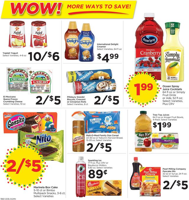 Foods Co. Ad from 08/24/2022