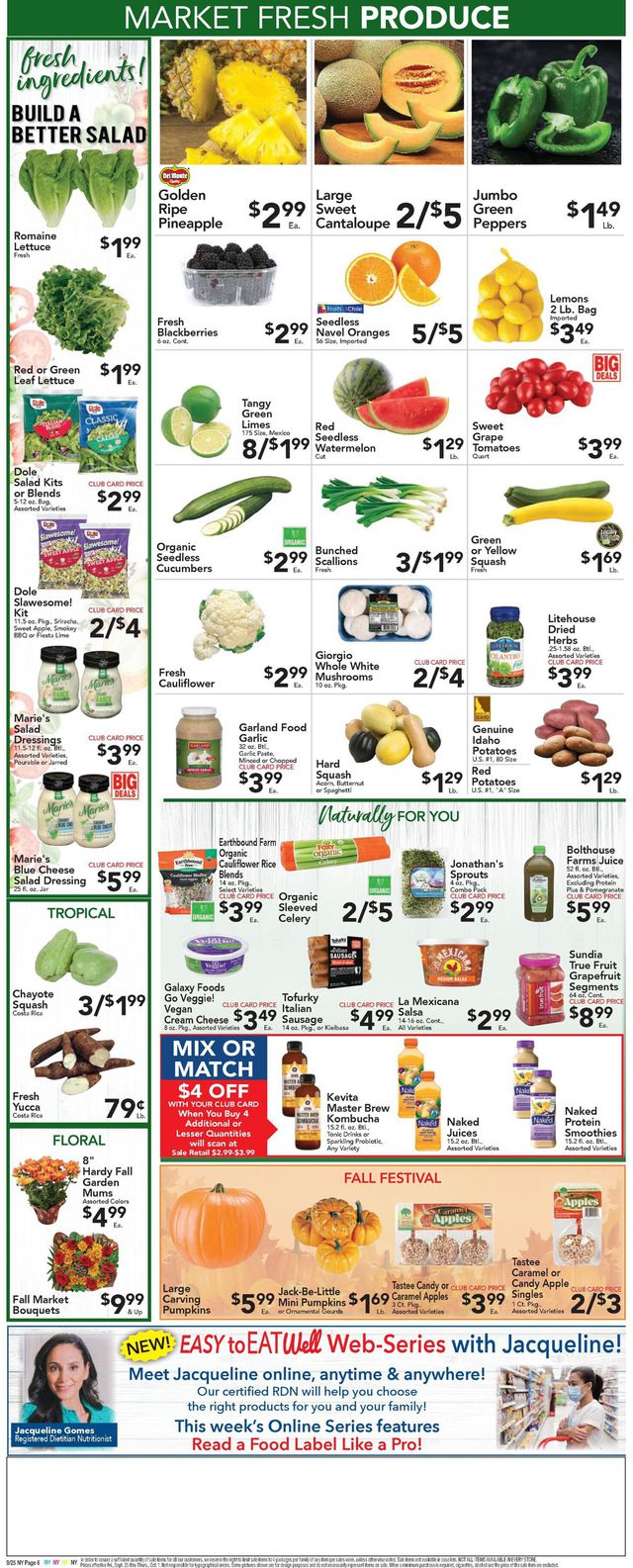 Foodtown Ad from 09/25/2020