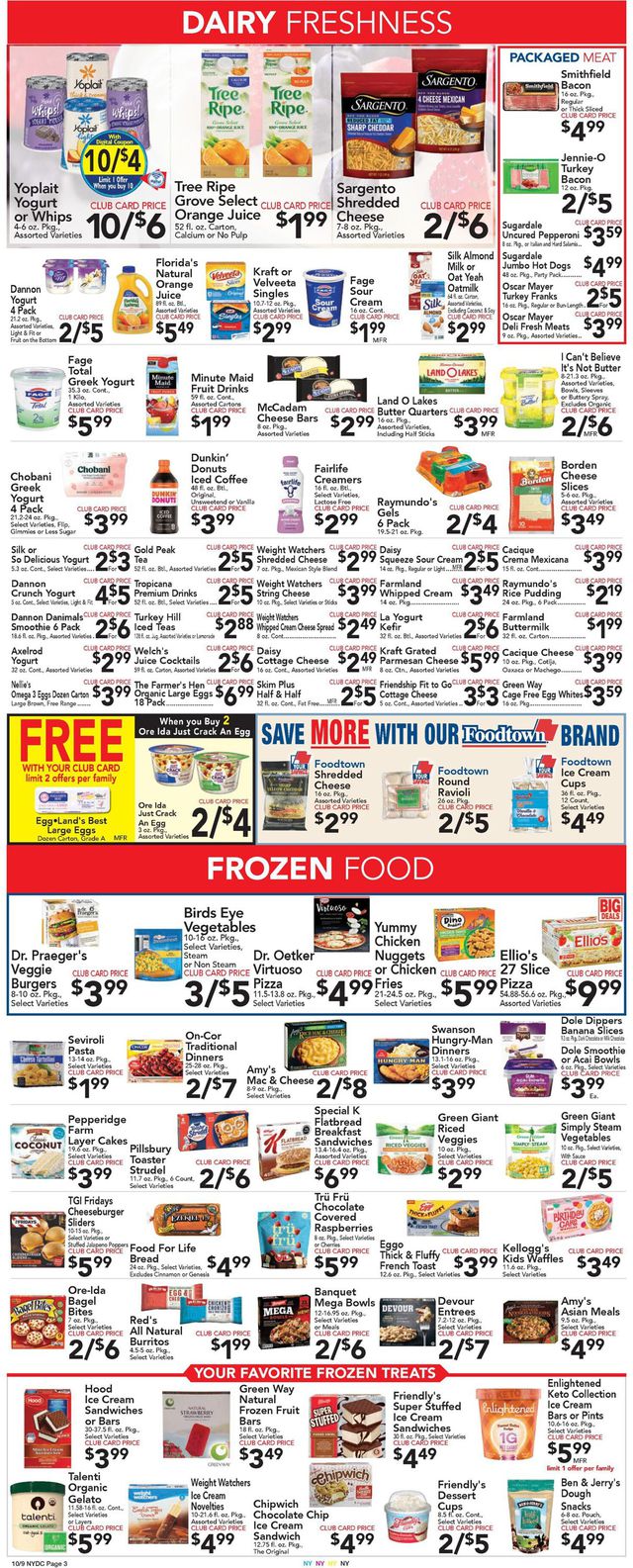 Foodtown Ad from 10/09/2020