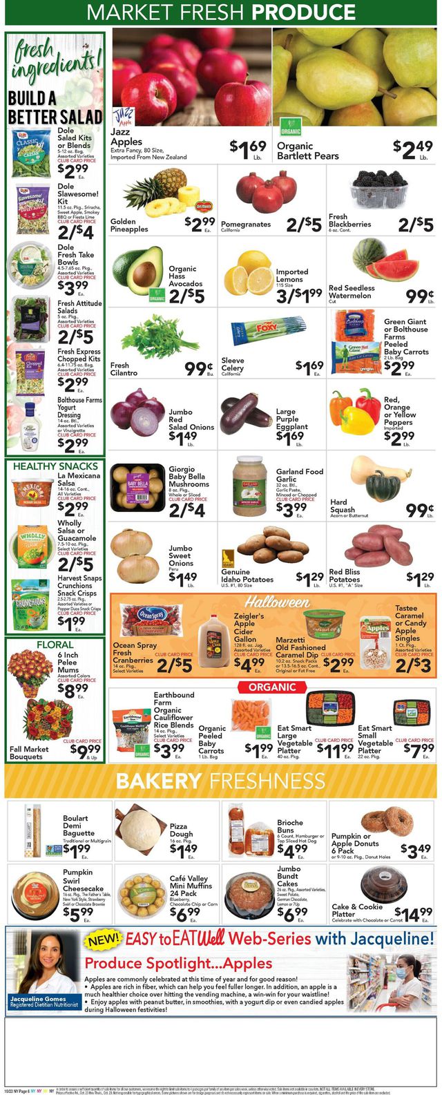 Foodtown Ad from 10/23/2020