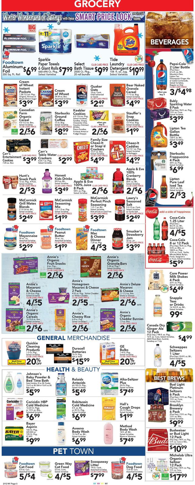 Foodtown Ad from 02/12/2021