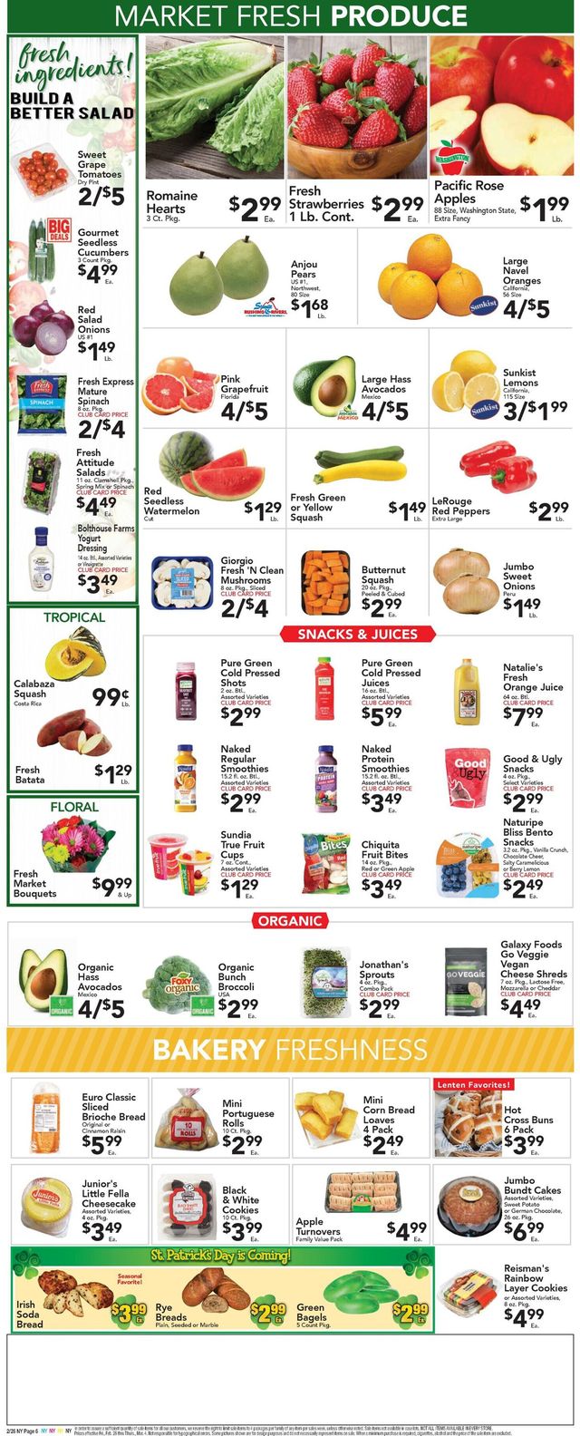 Foodtown Ad from 02/26/2021