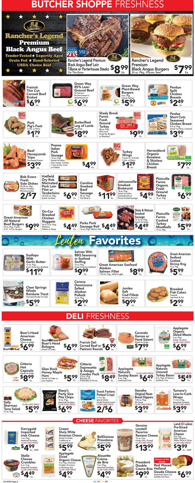Foodtown Ad from 03/05/2021
