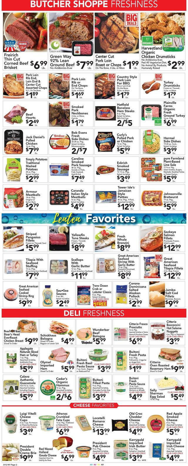 Foodtown Ad from 03/12/2021