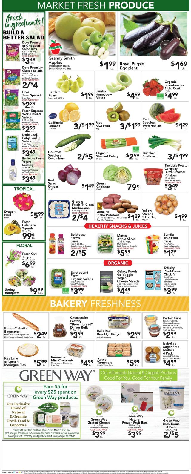 Foodtown Ad from 04/09/2021