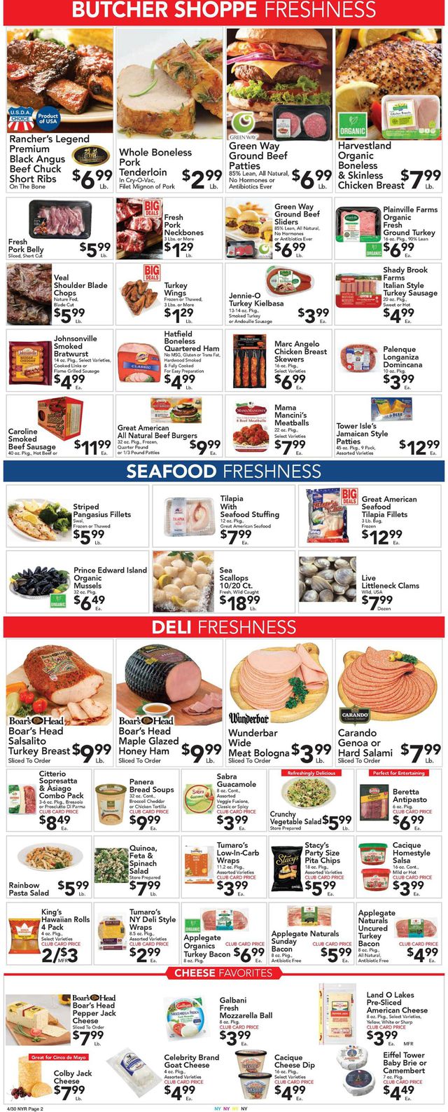 Foodtown Ad from 04/30/2021