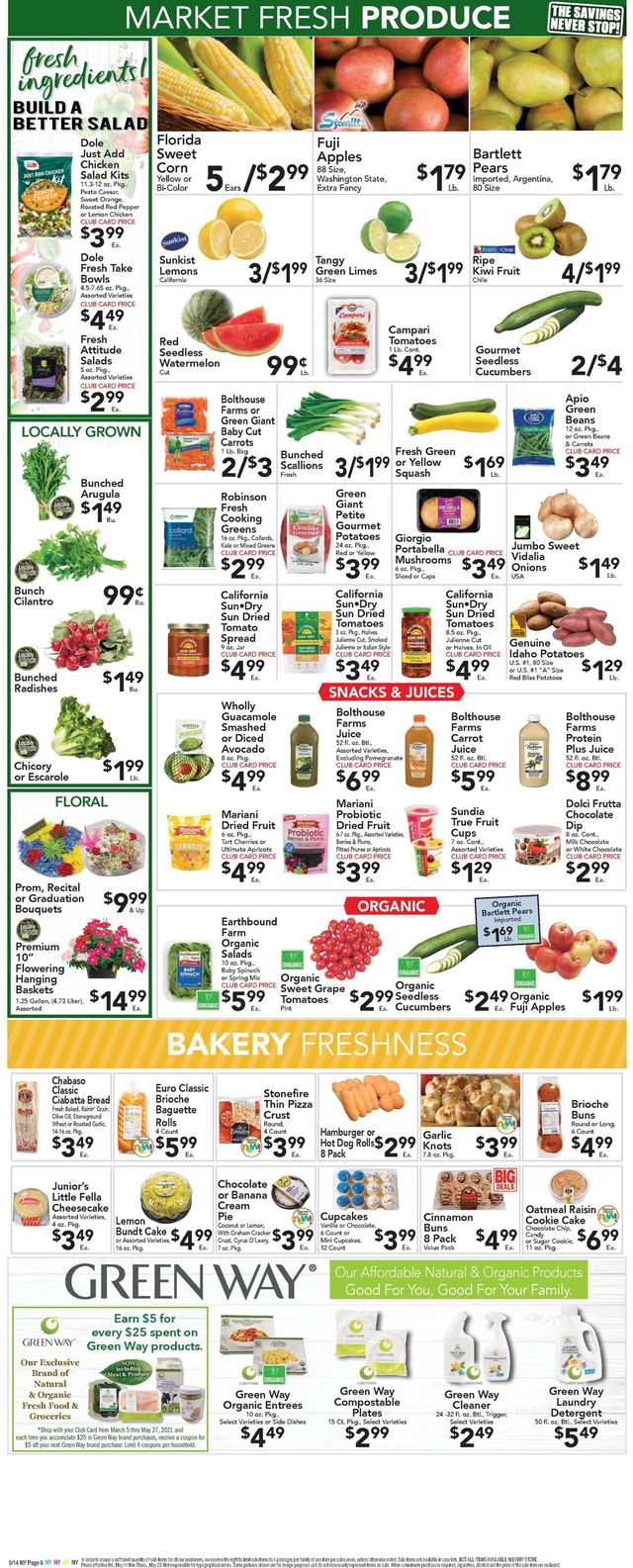 Foodtown Ad from 05/14/2021