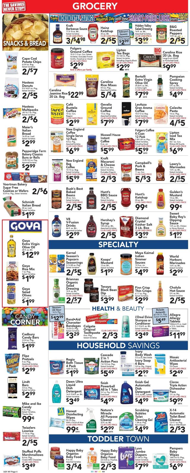 Foodtown Ad from 05/21/2021