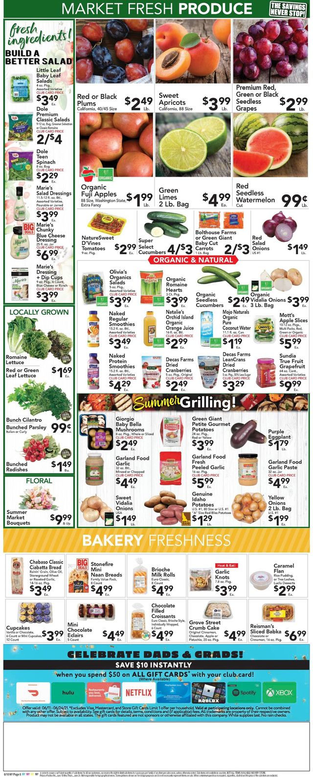 Foodtown Ad from 06/18/2021