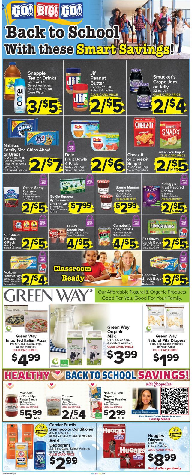 Foodtown Ad from 09/10/2021